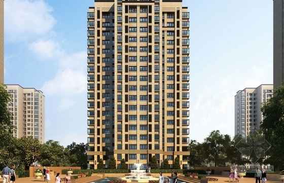 江苏地区欧式风格住宅区建筑设计规划方案文本